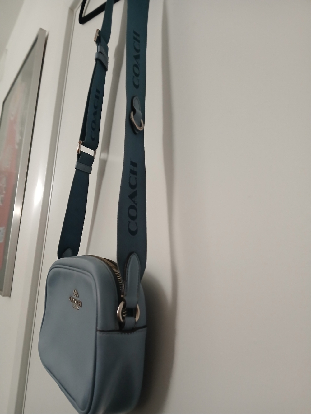 Coach Powder Blue Crossbody Camera Bag - Picture 2 of 5